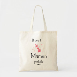 Bolso De Tela Bravo 10 sobre 10 madre perfecta
