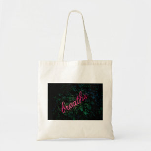 Bolso De Tela Breath Curation Word Art Street 3D Art Vintage Sig