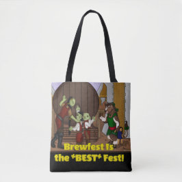 Bolso De Tela Brewfest es el mejor festival (hombro):