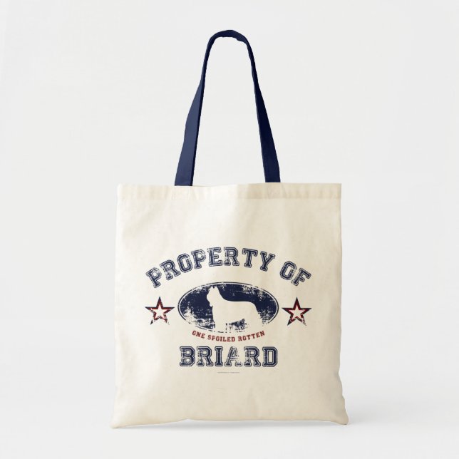 Bolso De Tela Briard (Frente)