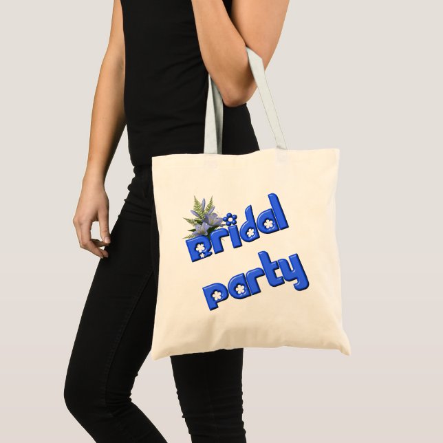 Bolso De Tela Bridal Party Cute Boda Bridal (Anverso (producto))