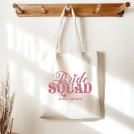 Bolso De Tela Bride Squad Cute Bright Pink