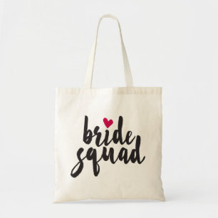 Bolso De Tela Bride Squad Red Heart