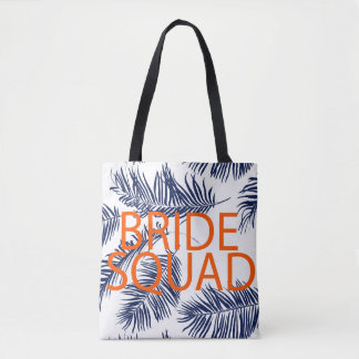 Bolso De Tela Bride Squad Tropical Blue