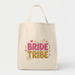 Bolso De Tela Bride Tribe Glitter Tote Bag