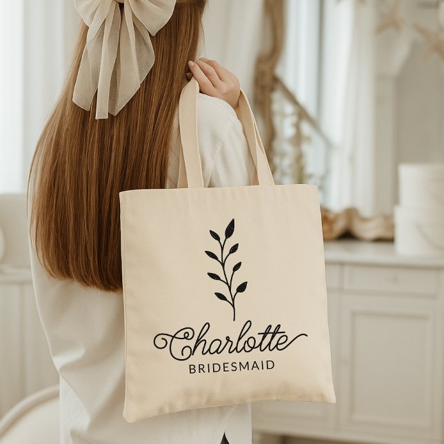 Bolso De Tela Bride Tribe Wedding Tote | Custom Bridesmaid Gift (bride tote bag, personalized bride gift, custom name tote, bachelorette party tote,)