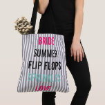 Bolso De Tela BRIDE y damas de honor verano Fiesta de salpicadur<br><div class="desc">Querida, le encantará este fabuloso tema fiesta de la bolsita de té, hazla el regalo perfecto con toallas de playa y té coordinadas. Un maravilloso recuerdo de su fiesta, será un recuerdo de los años venideros. Personalízalo como quieras, es un gran cumpleaños, graduación o regalo de ducha de bebé también!...</div>