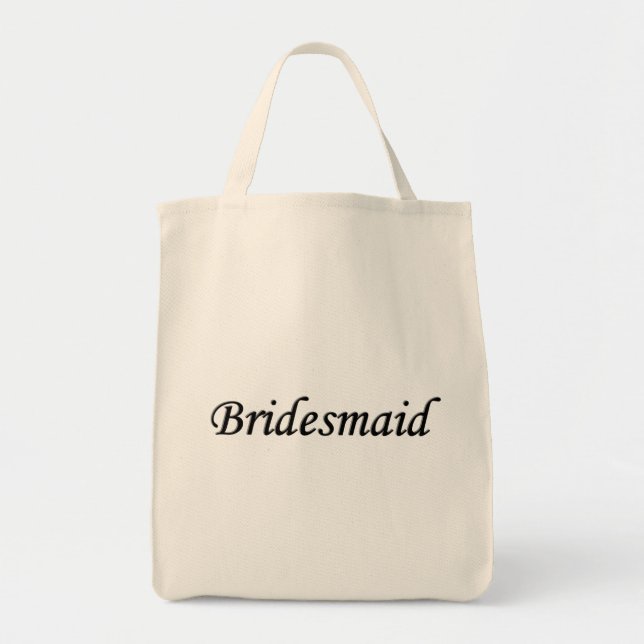 Bolso De Tela Bridesmaid   (Frente)