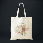 Bolso De Tela Brien Squad Pampas Grasas Secas Floral Tropical<br><div class="desc">Sorprendente Pampas Naturales Grasas Secas Tropical Jungle Floral Boda Squad tote sacos. Esto formará parte de la suite. #pampasgrass #jungleWedgleWedding #jungleguest #coralWedta #weddingmenu #deseraltwedding #lasvegas#terracottaboda #peachWed#pampasweddingmenu #pampas #terracotta #coral #peach #natural#driedgrass #driedpampas #wabisabiabinubodas #lascoscasmaratalasvegaslascoshelasdecoración de ette #lasvegaswedding</div>