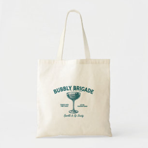 Bolso De Tela Brigada Bubbly Sociedad de Brillo y Brindis