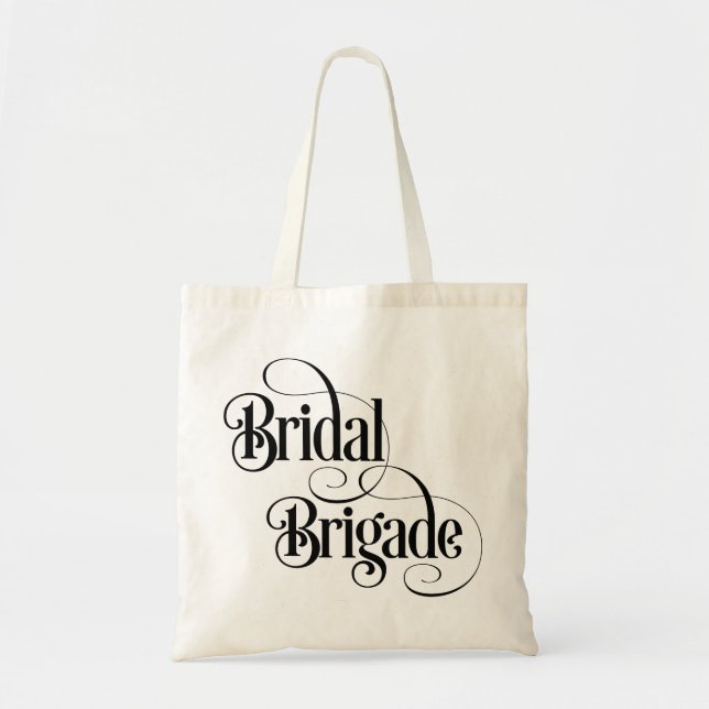 Bolso De Tela Brigada Nupcial (Frente)