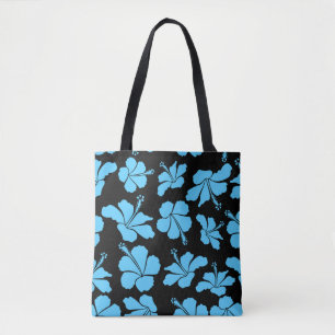 Bolso De Tela Bright hawaiian seamless pattern with tropical hib