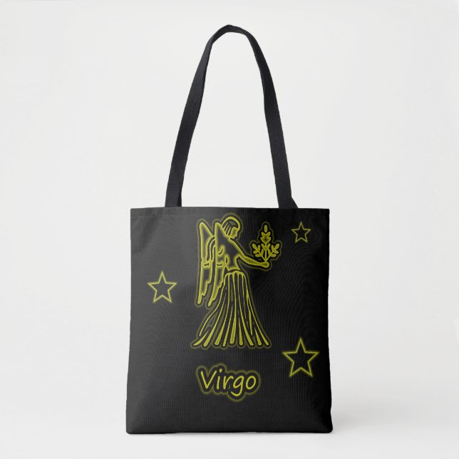 Bolso De Tela Bright Virgo (Anverso)