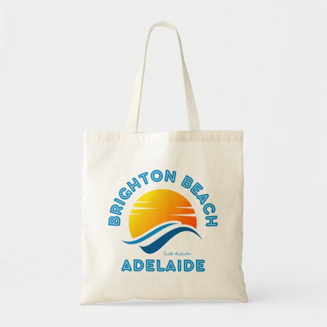 Bolso De Tela BRIGHTON BEACH-ADELAIDE Sur Australia (Frente)