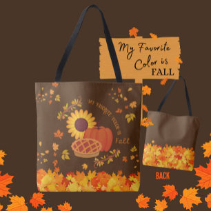 Bolso De Tela Brillante y delicioso Mi color favorito es otoño