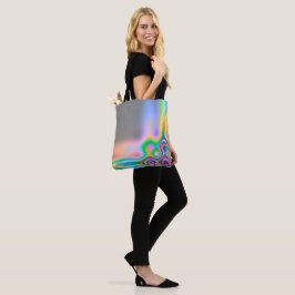 Bolso De Tela Brillantes Arcoiris