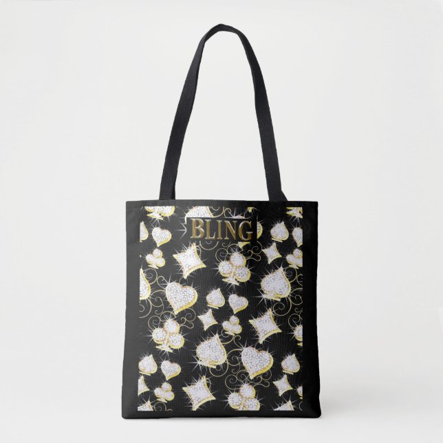 BOLSO DE TELA BRILLO (Anverso)