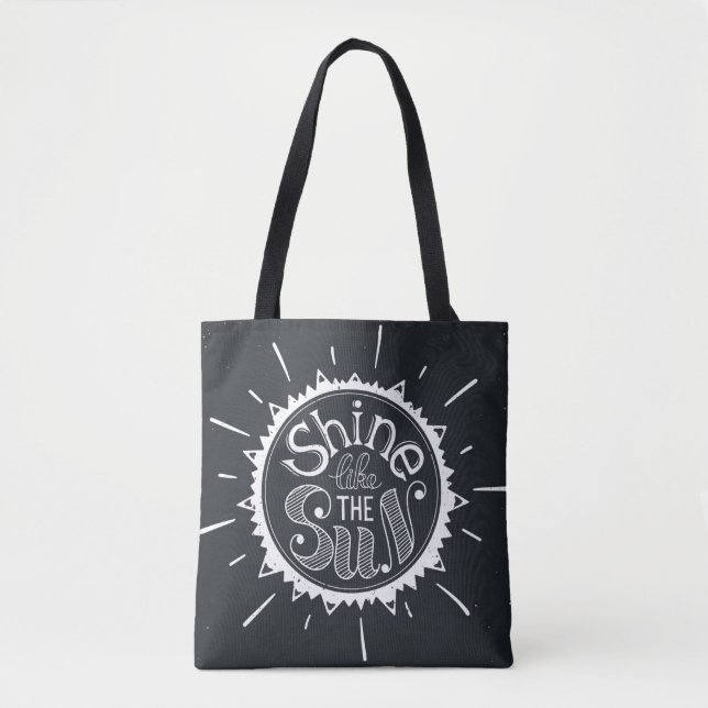 Bolso De Tela Brillo como The Sun (Anverso)