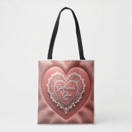 Bolso De Tela Brillo de gamuza de amigas
