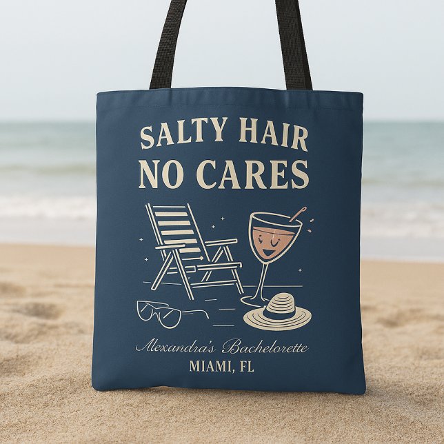 Bolso De Tela Brisa Costera Último Brindis Despedida de Soltera (Subido por el creador)