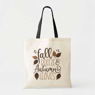 Bolso De Tela Brisa de otoño hojas de otoño