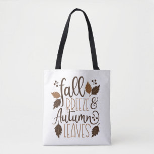 Bolso De Tela Brisa de otoño hojas de otoño