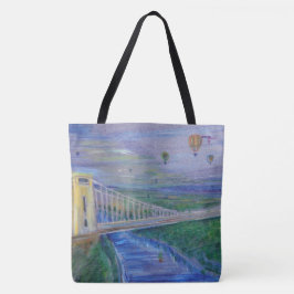 Bolso De Tela Bristol - puente colgante de Clifton