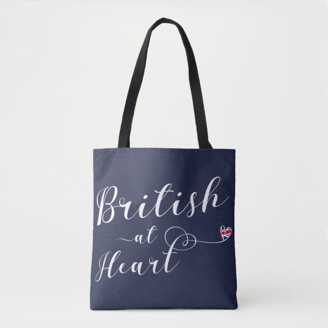 Bolso De Tela British At Heart Grocery Bag, Reino Unido (Anverso)