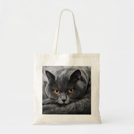Bolso De Tela British Shorthair Kitty
