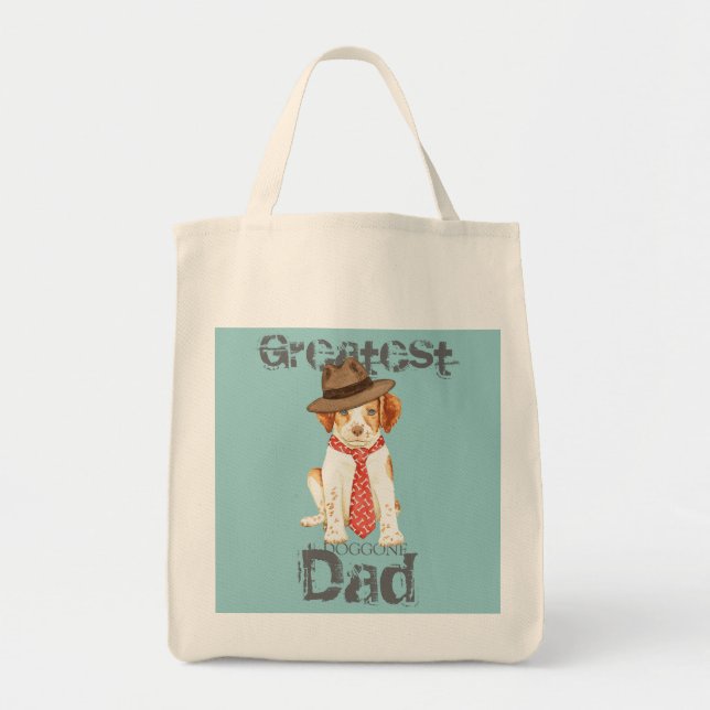 Bolso De Tela Brittany Dad (Frente)
