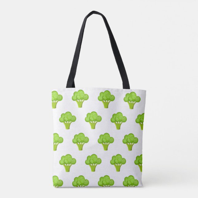 Bolso De Tela Broccoli (Reverso)