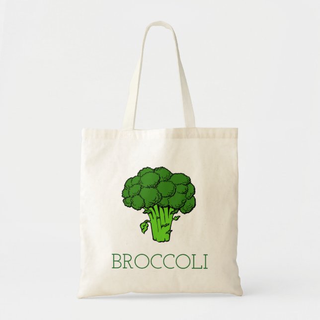 Bolso De Tela Brocolli (Frente)
