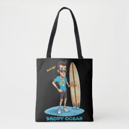 Bolso De Tela Brody Ocean Wavecrest