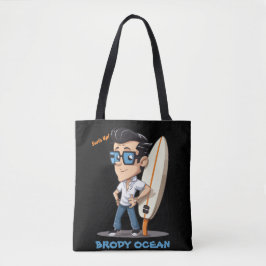 Bolso De Tela Brody Ocean Wavecrest