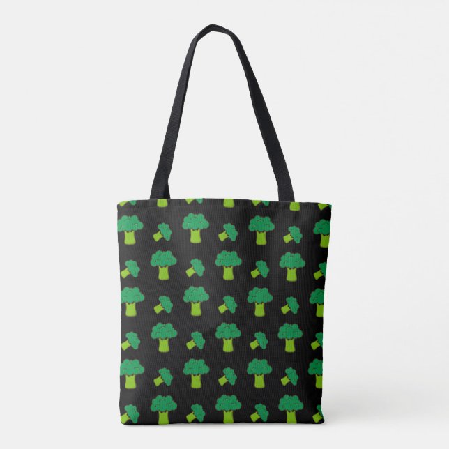 Bolso De Tela Brokolica (Reverso)