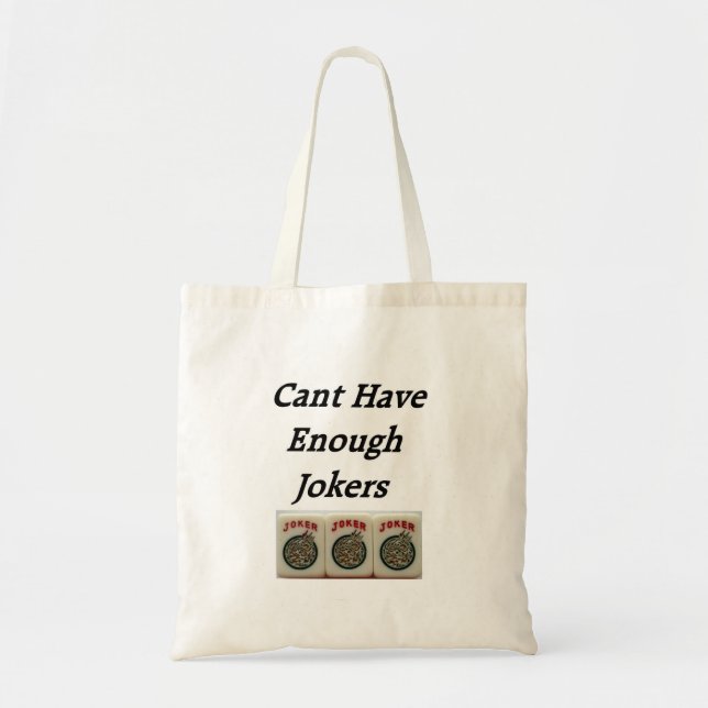 BOLSO DE TELA BROMAS EN MAH-JONGG (Frente)