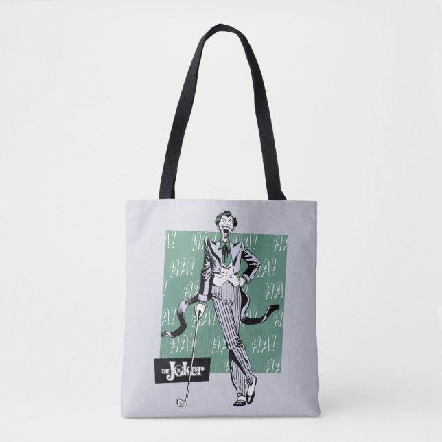 Bolso De Tela Bromista Con Club De Golf (Anverso)