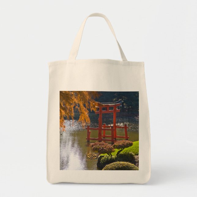 Bolso De Tela Brooklyn Botanic Garden New York Fall (Frente)