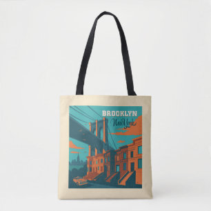 Bolso De Tela Brooklyn New York