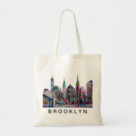Bolso De Tela Brooklyn, Nueva York en graffiti