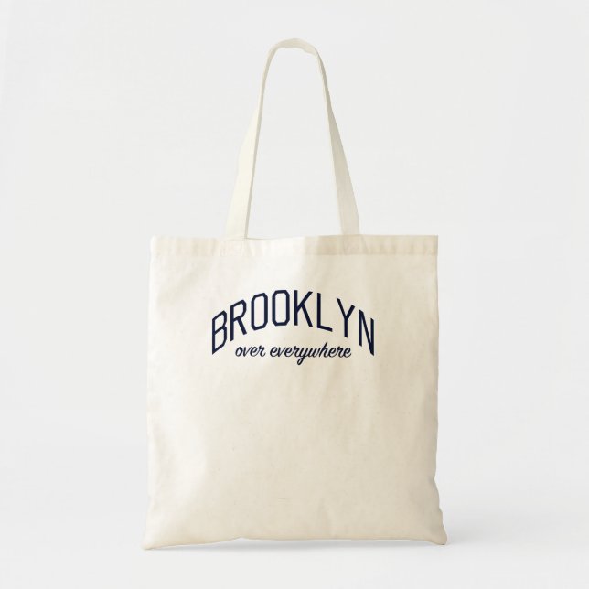 Bolso De Tela Brooklyn Over Everywhere (Frente)