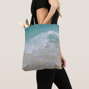Bolso De Tela Brotes de la línea costera tropical #1 #océano #pa