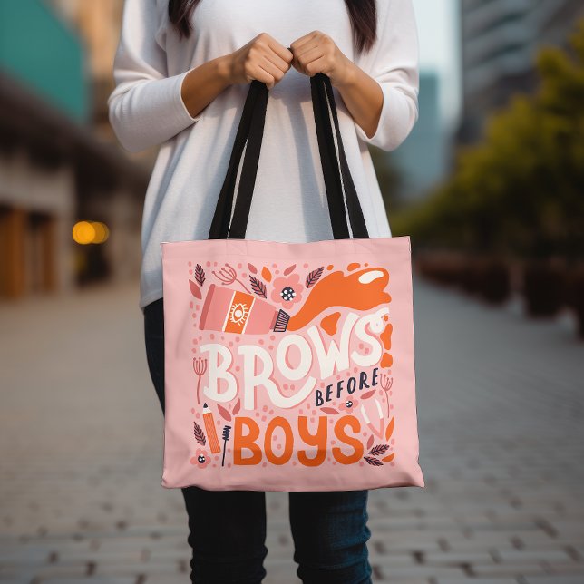 Bolso De Tela Brotes divertidos antes de las compras de moda par (Subido por el creador)