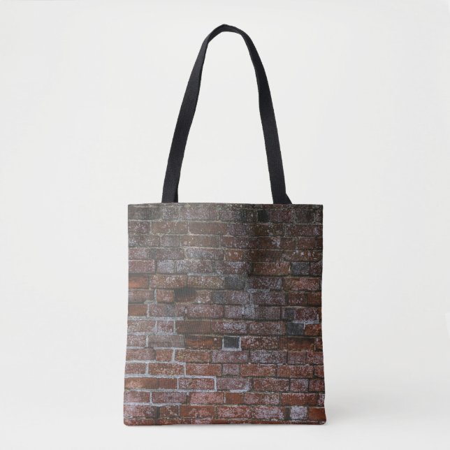 Bolso De Tela Brown brick wall (Anverso)