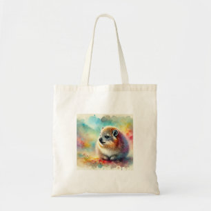 Bolso De Tela Bruce hyrax painting 051024AREF117 - Watercolor