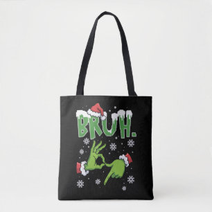 Bolso De Tela Bruh 67 Seis Siete 6 7 Meme Navidad Divertido Gen