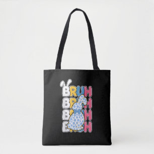 Bolso De Tela Bruh Easter para los niños adolescentes Graciosame