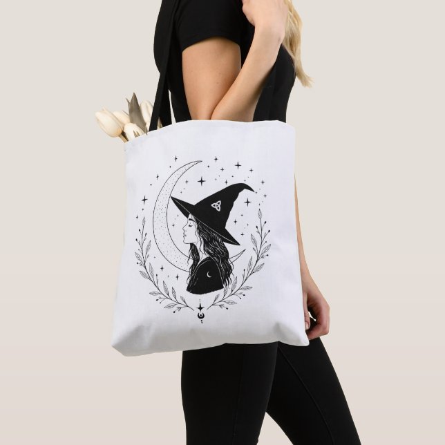 Bolso De Tela Bruja  (Detalle)