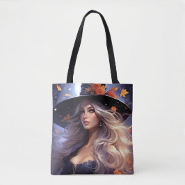 Bolso De Tela Bruja de Halloween