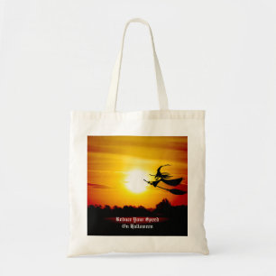 Bolso De Tela Bruja de Halloween